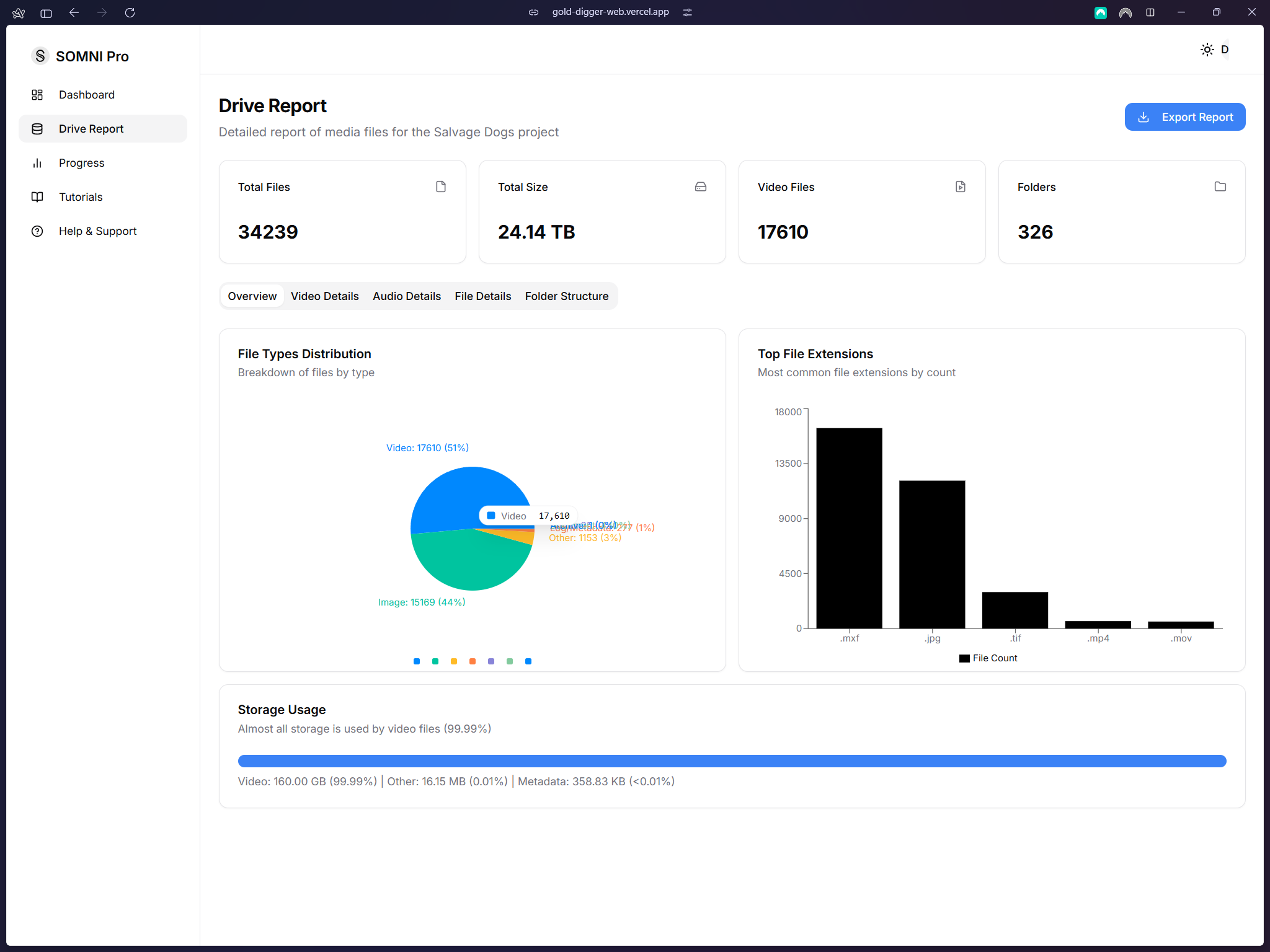 SOMNI Pro Dashboard
